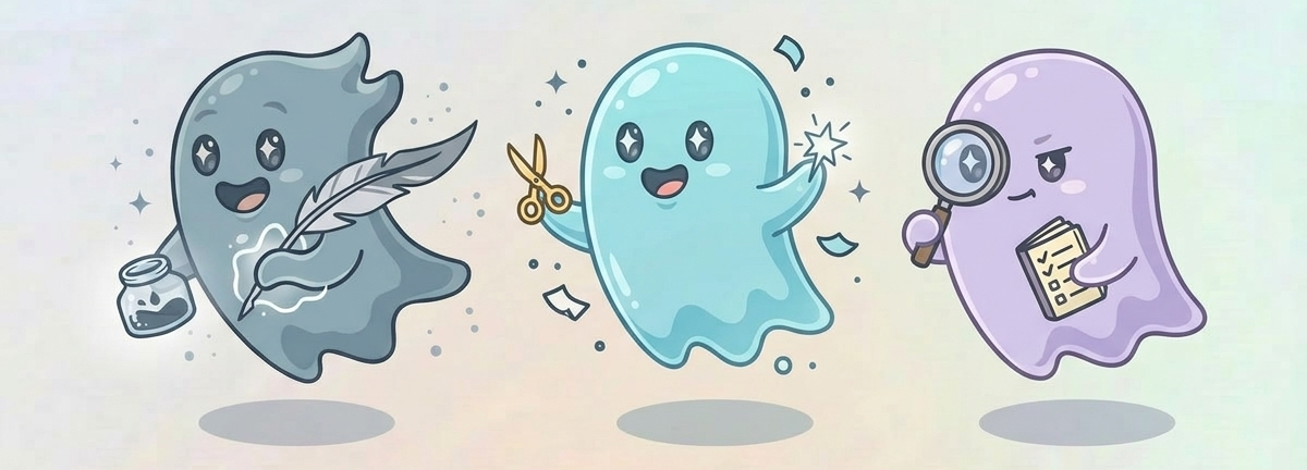 Ghosty, Chop Pop, and Sapere Aude