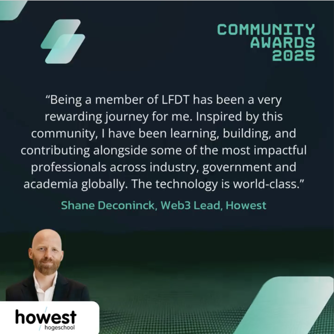 LF Decentralized Trust Community Award 2025